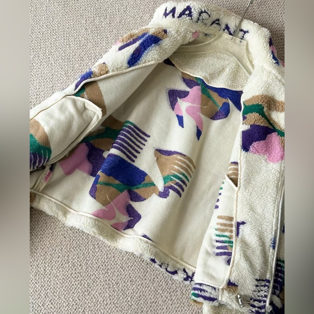 Isabel Marant Etoile Mackensy Abstract-pattern Woven Jumper-NWOT - Picture 10 of 12